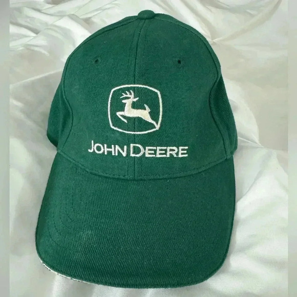 K-Products Other - Vintage John Deere Baseball Dad Hat SnapBack Adjustable Velcro Closure